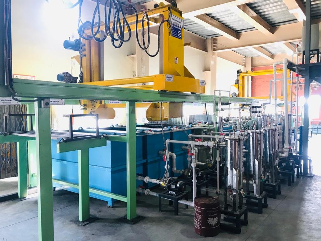 Turnkey Industrial CED Line Workings Flow Diagram