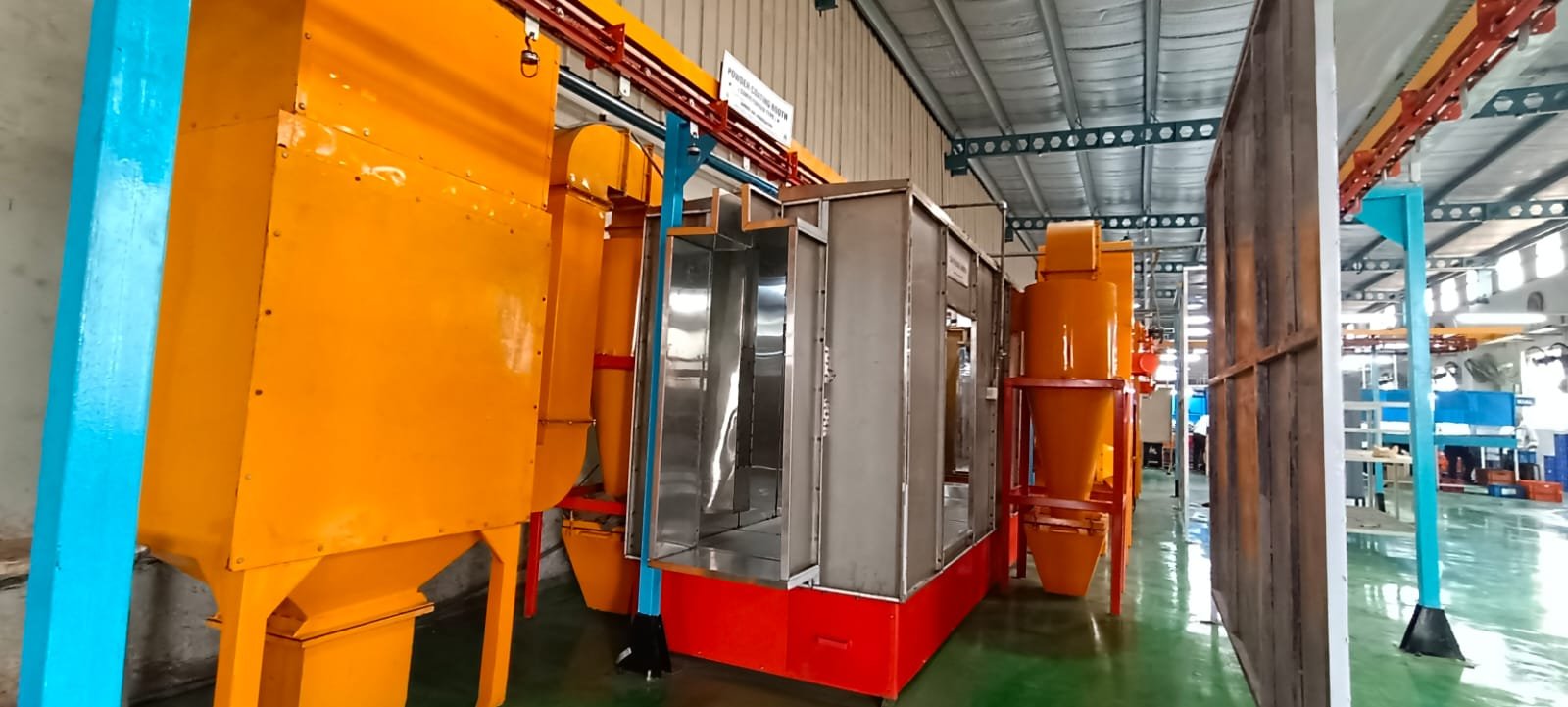 Powder Coating Booths Enclosure Overview