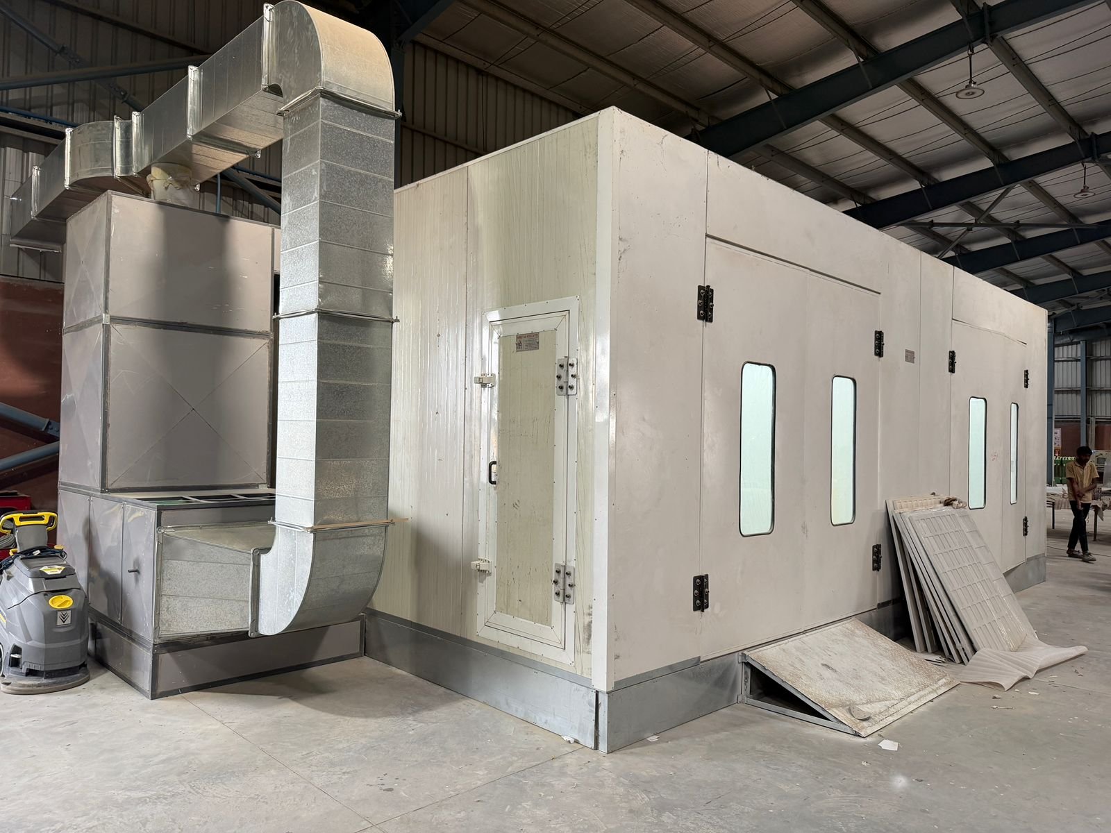 Combi Enclosure System Floor Application Setup