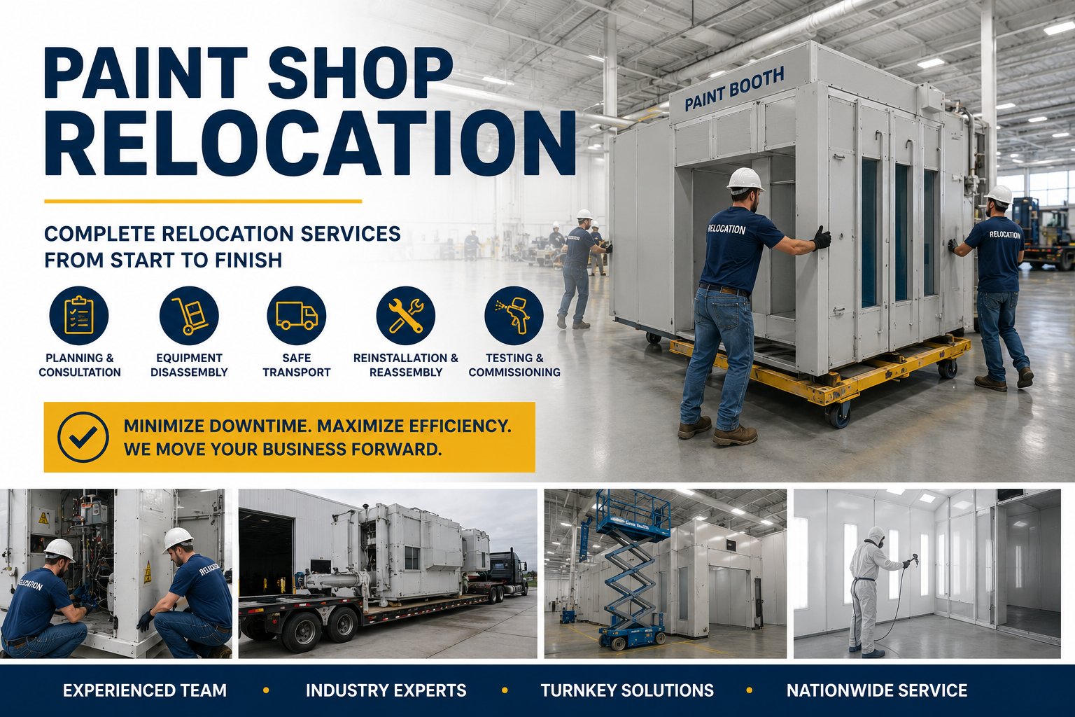 Paint Shop Relocation Overview